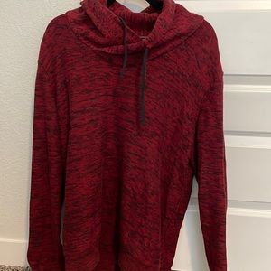 Men’s pullover sweater, deep red, Express